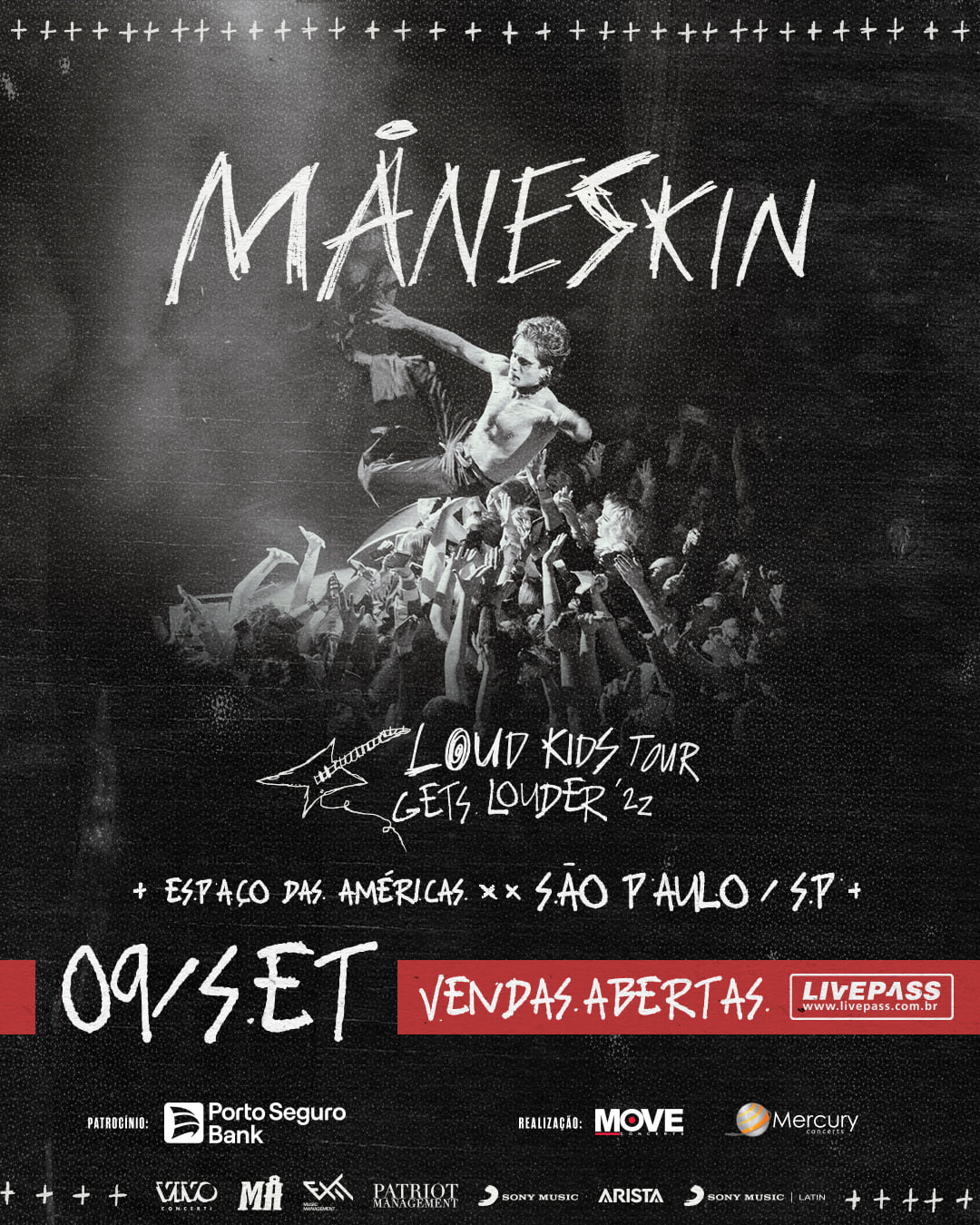 Måneskin @Espaço das Américas – São Paulo/SP